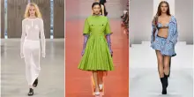 Milano Fashion Week, le 7 tendenze da copiare dalle passerelle: dal reggiseno a vista alle frange e i colori fluo, i trend per la prossima stagione