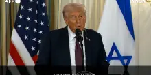 Trump: “Se Hamas rifiuta l’accordo di pace, Israele ha il mio pieno appoggio per distruggerli” – Video