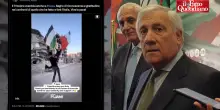 Tajani: “Video con la bandiera italiana sui miei social? Non credo che la tregua a Gaza sia stata raggiunta grazie alle manifestazioni”