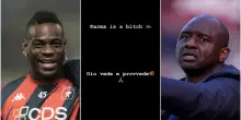 Balotelli si vendica di Vieira dopo il flop al Genoa: “Dio vede e provvede. Il Grifone torna tra le mani di chi lo ama, egoista”