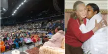 A Piacenza arrivano Amma e i suoi abbracci di pace: alla tre giorni con la leader spirituale attese fino a 30mila persone