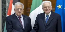Sergio Mattarella riceve Abu Mazen al Quirinale: “Grande vicinanza alla Palestina, consolidata in quest’ultimo periodo”