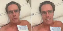 “Giornata complicata, sono un po’ sbattuto per l’effetto di anestesia e morfina”: il video di Cipollini dal letto d’ospedale