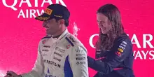 &ldquo;Ho capito subito che fosse la cosa giusta&rdquo;: la mossa decisiva di Hannah Schmitz, la stratega Red Bull che &egrave; salita sul podio con Verstappen