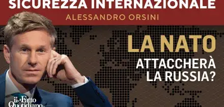 La Nato attaccherà la Russia? La diretta con Alessandro Orsini