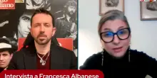 Francesca Albanese intervistata da Scanzi: &ldquo;Le ispezioni di Valditara nelle scuole? Venga da me, ministro, parli con me&rdquo;