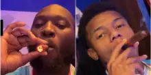 Lukaku e Neres trascinatori negli spogliatoi: festa con il sigaro &ldquo;alla Concei&ccedil;ao&rdquo; dopo il trionfo in Supercoppa