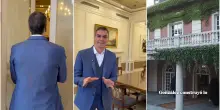 &ldquo;Vi mostro il palazzo del governo&rdquo;, il video di Pedro Sanchez diventa virale: cos&igrave; il premier spagnolo vuole conquistare i giovani