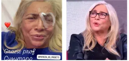 Mara Venier in ospedale: &ldquo;Speriamo che sia davvero la fine di quest&rsquo;anno&rdquo;. Un nuovo intervento all&rsquo;occhio per la conduttrice