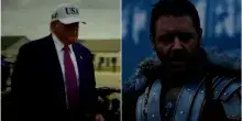 Donald Trump come il gladiatore: &ldquo;E siamo solo all&rsquo;inizio&rdquo;. Il video per &ldquo;preparare la squadra al 2026&rdquo;