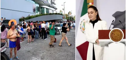 Terremoto di magnitudo 6.5 in Messico. Paura anche nella capitale, la presidente Sheinbaum interrompe il punto stampa