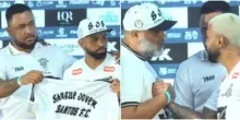 Choc Gabigol, i tifosi del Santos irrompono in conferenza stampa: lui ride, ma dopo le loro parole cambia espressione