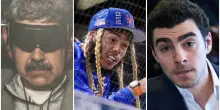 Si presenta in carcere per costituirsi a bordo di un furgoncino rosso e mentre riprende tutto in diretta streaming: il rapper 6ix9ine sconter&agrave; la pena con Maduro e Mangione