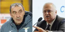 &ldquo;Io Ratkov non lo conosco, non so che dirvi&rdquo;. Sarri fa scena muta, poi in conferenza stampa arriva Lotito: &egrave; scontro sul mercato