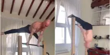 A 57 anni l&rsquo;esercizio &egrave; ancora perfetto: il video dell&rsquo;incredibile allenamento di Jury Chechi