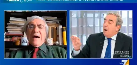 Lite Gasparri-d&rsquo;Orsi. &ldquo;Berlinguer non era onesto, prendeva i soldi da Mosca&rdquo;. &ldquo;Si lavi la bocca col sapone prima di nominarlo&rdquo;. Su La7