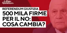 Referendum sulla giustizia, 500 mila firme per il No: cosa cambia? La diretta con Peter Gomez e Giuseppe Pipitone