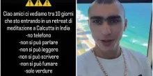 &ldquo;10 giorni senza telefono, non si pu&ograve; parlare, non si pu&ograve; leggere, non si pu&ograve; scrivere, non si pu&ograve; fumare e solo verdure&rdquo;: Achille Costacurta va in un retrat in India