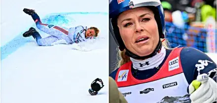 Follia Crans Montana, la discesa &egrave; troppo pericolosa: tre cadute e gara annullata. Vonn ko a una settimana dalle Olimpiadi