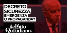 Decreto sicurezza, emergenza o propaganda? La diretta con Gomez e Mantovani