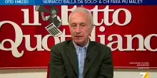 Travaglio a La7: &ldquo;Scontri a Torino? Acqua fresca rispetto agli anni &rsquo;90 e al G8. Evitare isterismi e articoli penali inutili&rdquo;