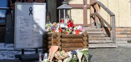 Incendio al memoriale delle vittime di Crans-Montana: aperta un&rsquo;inchiesta