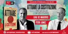 Attuare la Costituzione, il nuovo libro di Luigi De Magistris in un dialogo con Peter Gomez. In diretta venerd&igrave; 13 febbraio alle 16