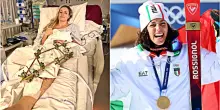 &ldquo;Congratulazioni Fede, che ritorno&rdquo;: Vonn scrive a Brignone dal letto dell&rsquo;ospedale