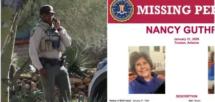 Nancy Guthrie, trovato un guanto con Dna maschile: l&rsquo;Fbi cerca il sospettato. L&rsquo;appello della figlia