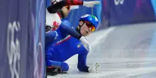 Beffa Sighel: va gi&ugrave; dopo un contatto e viene eliminato in semifinale nei 500m, poi scappa furioso negli spogliatoi