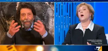 Referendum, Cacciari contro Terranova (Libero): &ldquo;Si continuano a dire balle su balle, abbia un minimo di onest&agrave; intellettuale&rdquo;. Su La7