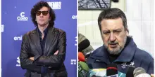 Sanremo 2026, Salvini elogia Ermal Meta: &ldquo;Gli faccio i complimenti per il perfetto uso dell&rsquo;italiano&rdquo;. Il cantautore: &ldquo;I bimbi di Gaza sul colletto, ma rifiuto le etichette&rdquo;