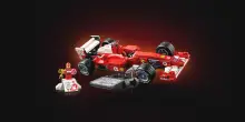 Lego Icons, la Ferrari F2004 di Michael Schumacher rivive in mattoncini
