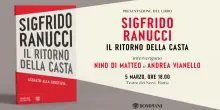 &ldquo;Il ritorno della casta: assalto alla giustizia&rdquo;, Sigfrido Ranucci dialoga con Nino Di Matteo e Andrea Vianello. Segui la diretta