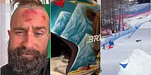 Riccardo Cardani: &ldquo;Non ho danni, il casco mi ha salvato la vita&rdquo;. Il video della caduta dello snowboarder paralimpico
