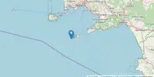 Scossa di magnitudo 5.9 al largo del Golfo di Napoli: profondit&agrave; di 414 km