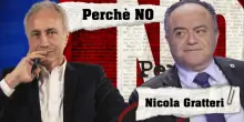 &ldquo;Perch&eacute; No, guida al referendum in poche semplici parole&rdquo;. Marco Travaglio dialoga con Nicola Gratteri