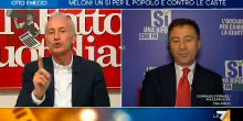 Referendum, Travaglio contro Bocchino: &ldquo;Gratteri non &egrave; mai stato in nessuna corrente e fa saltare tutte le vostre menzogne&rdquo;. Su La7