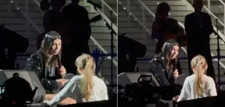 Giorgia canta a sorpresa con una piccola fan: il duetto su &ldquo;La cura per me&rdquo; &egrave; da applausi &ndash; VIDEO