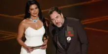 &ldquo;No alla guerra. Palestina libera&rdquo;, l&rsquo;unico vero anelito politico degli Oscar 2026 &egrave; di Javier Bardem
