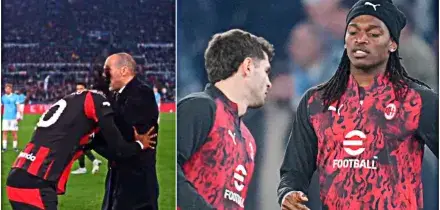 Milan, scoppia il caso Leao: Allegri cerca l&rsquo;abbraccio e lui lo evita. Ma la furia del portoghese &egrave; contro Pulisic