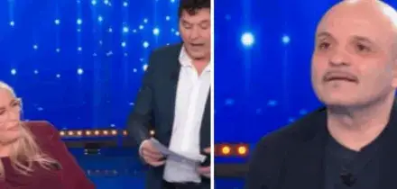 &ldquo;Abbiamo ospiti pi&ugrave; importanti, due domande e mandalo via. Il suo film al cinema lo tengono due giorni&rdquo;: Mammuccari imbarazza Peppe Iodice a Domenica In. Venier: &ldquo;Mi fischiano le orecchie&rdquo;