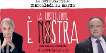 Referendum, prosegue la settimana del NO organizzata dal Fatto. La serata con Marco Travaglio e Nicola Gratteri