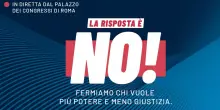 &ldquo;La risposta &egrave; No&rdquo;: la diretta dell&rsquo;evento conclusivo del M5s per il referendum con Conte e Travaglio