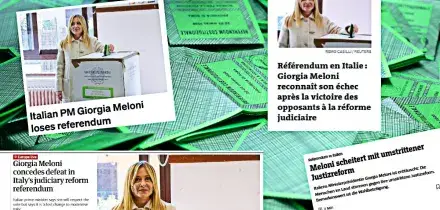 Referendum, ampio spazio alla vittoria del No sulla stampa estera: &ldquo;Meloni pi&ugrave; vulnerabile, pesante sconfitta&rdquo;