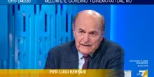 Bersani a La7: &ldquo;Meloni dovrebbe dimettersi per dignit&agrave;. Non se la pu&ograve; cavare con cos&igrave; poco&rdquo;
