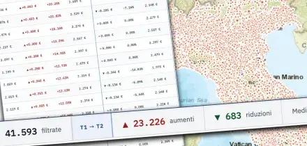 La raffica di aumenti prima delle riduzioni: cosa &egrave; rimasto al 25 marzo dello sconto sui carburanti varato dal governo &ndash; La mappa interattiva