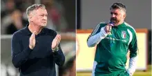 Il ct dell&rsquo;Irlanda del Nord suona la carica prima della partita contro l&rsquo;Italia: &ldquo;Non ci sono pi&ugrave; i Totti o i Del Piero&rdquo;