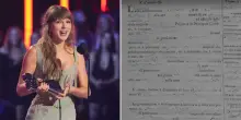 Taylor Swift ha origini italiane: la conferma dall&rsquo;atto di nascita del trisavolo Carmine Carlo Antonio Baldi
