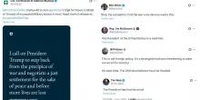 &ldquo;Ha perso la testa&rdquo;, &ldquo;&Egrave; pazzo&rdquo;: l&rsquo;onda social per fermare Trump. Dai politici agli attori, fino al capo dei vescovi Usa